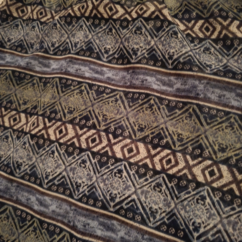 Printed Semi Sheer Racerback Tank - Picture 6 of 6